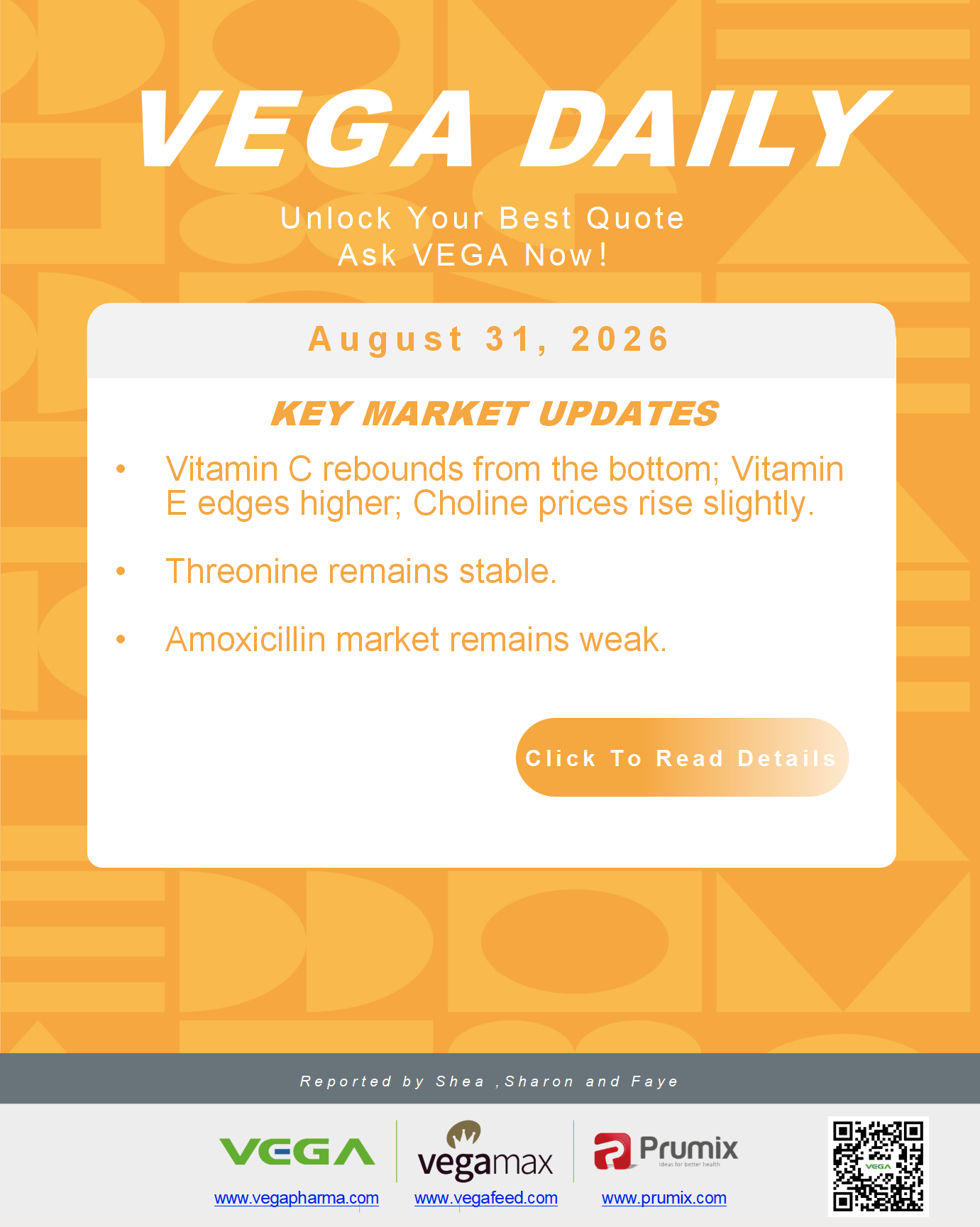 VEGA Daily 20260831 VC VE Choline Threonine Amoxicillin.png